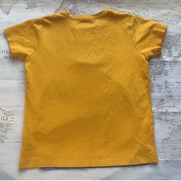 Piccolina Size 12 S/S Ruth Bader
Ginsburg Graphic Tee Yellow - Picture 5 of 5